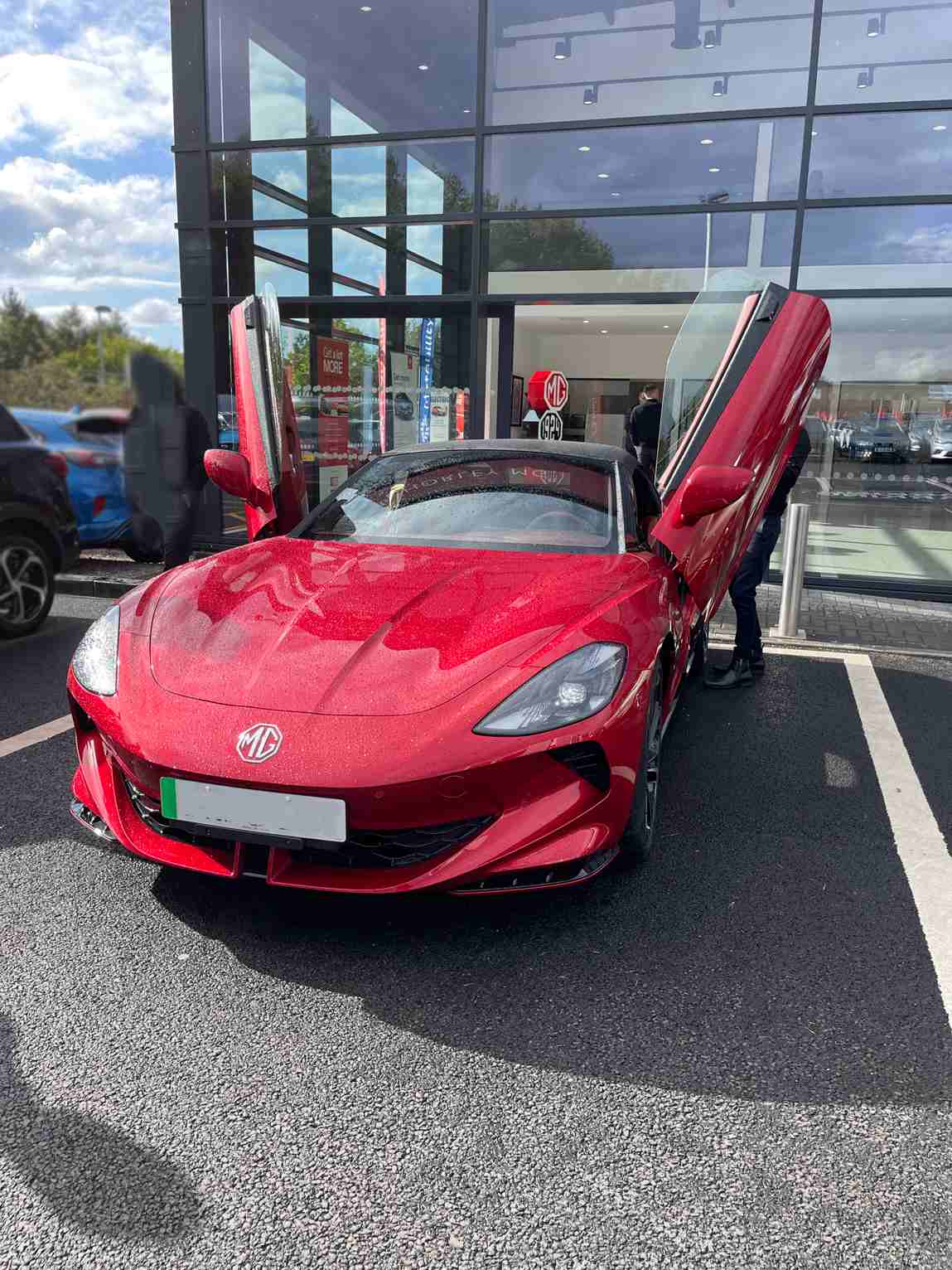 The MG Cyberster Electric Car Lease the hottest EV convertible? e